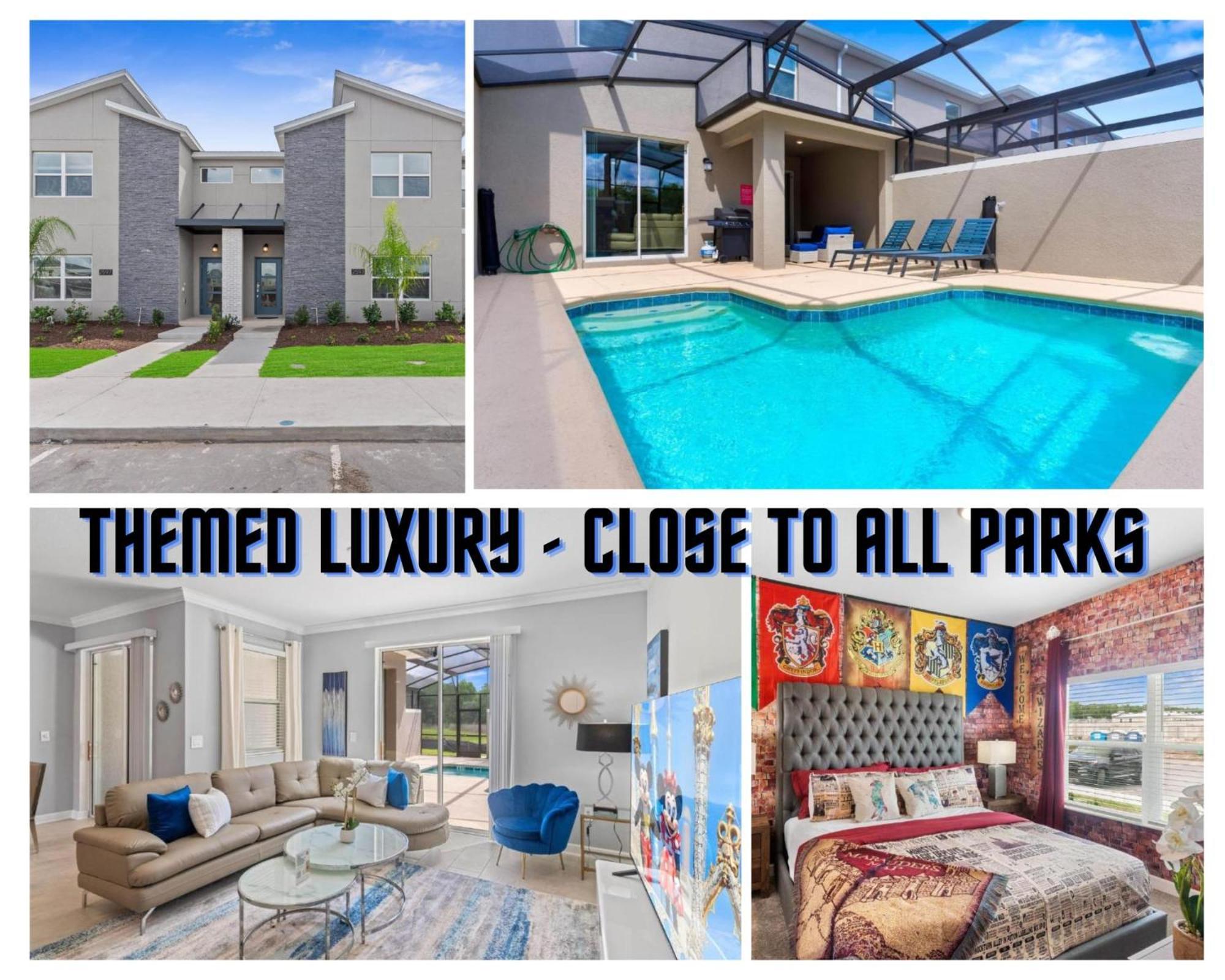 Gorgeous Condo Close To Disney W Private Pool Bbq - Themed Bedrooms Walk To Clubhouse Kissimmee Exterior foto